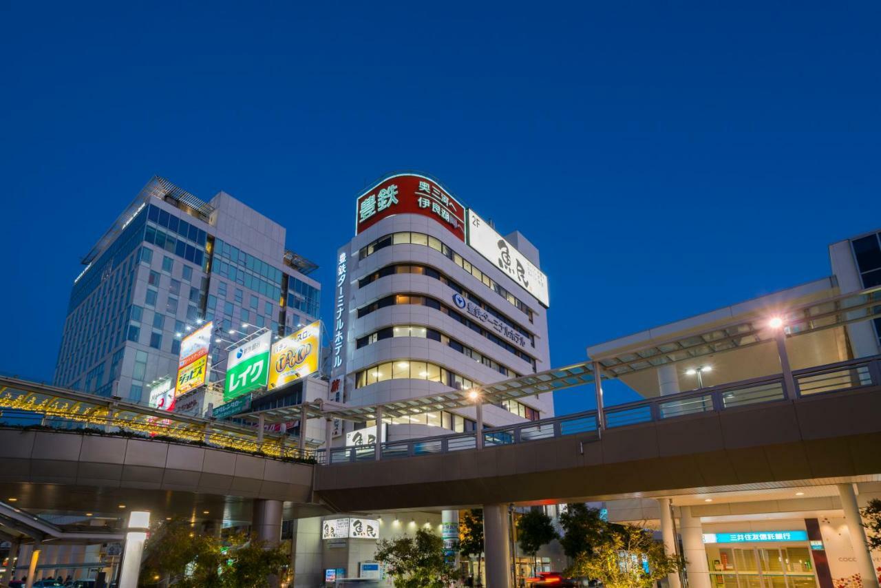 Toyotetsu Terminal Hotel Toyohashi Exterior foto