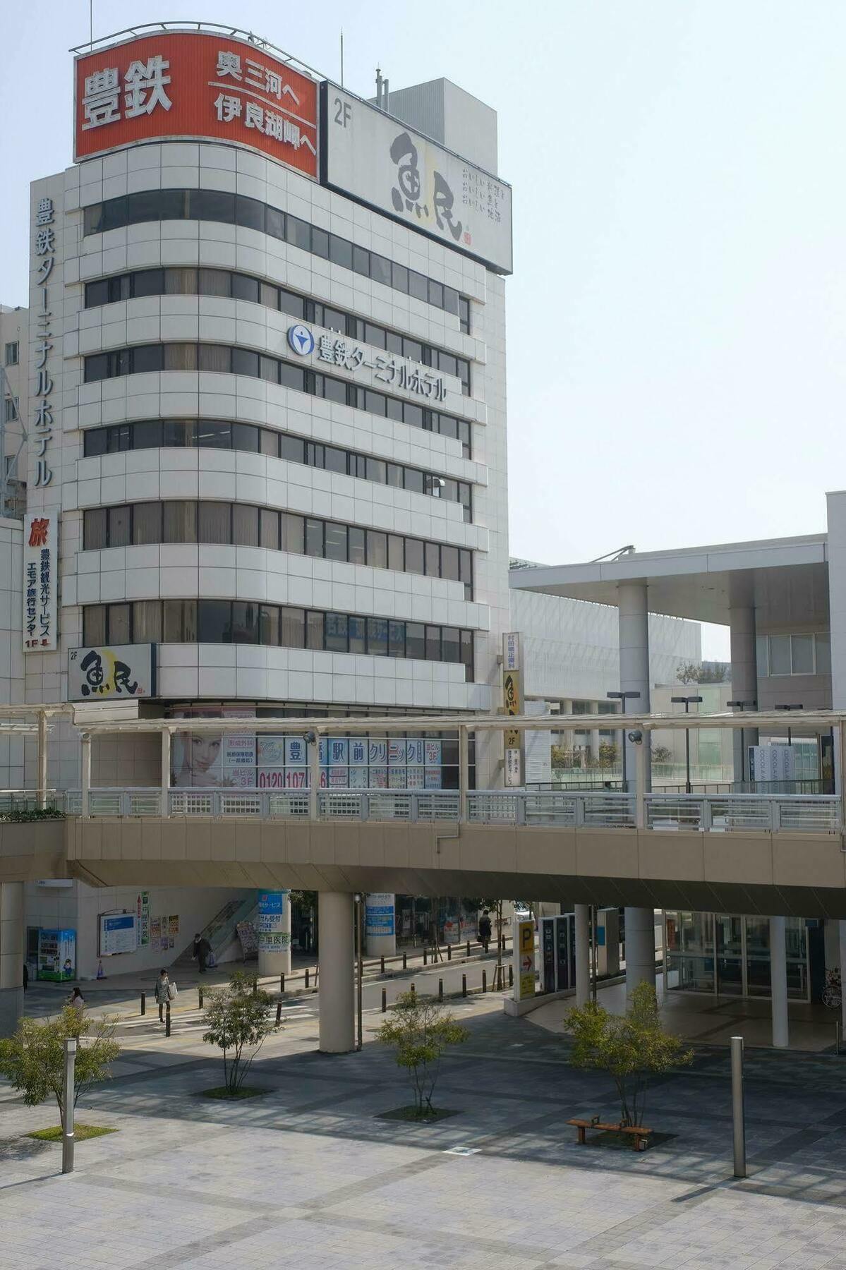 Toyotetsu Terminal Hotel Toyohashi Exterior foto