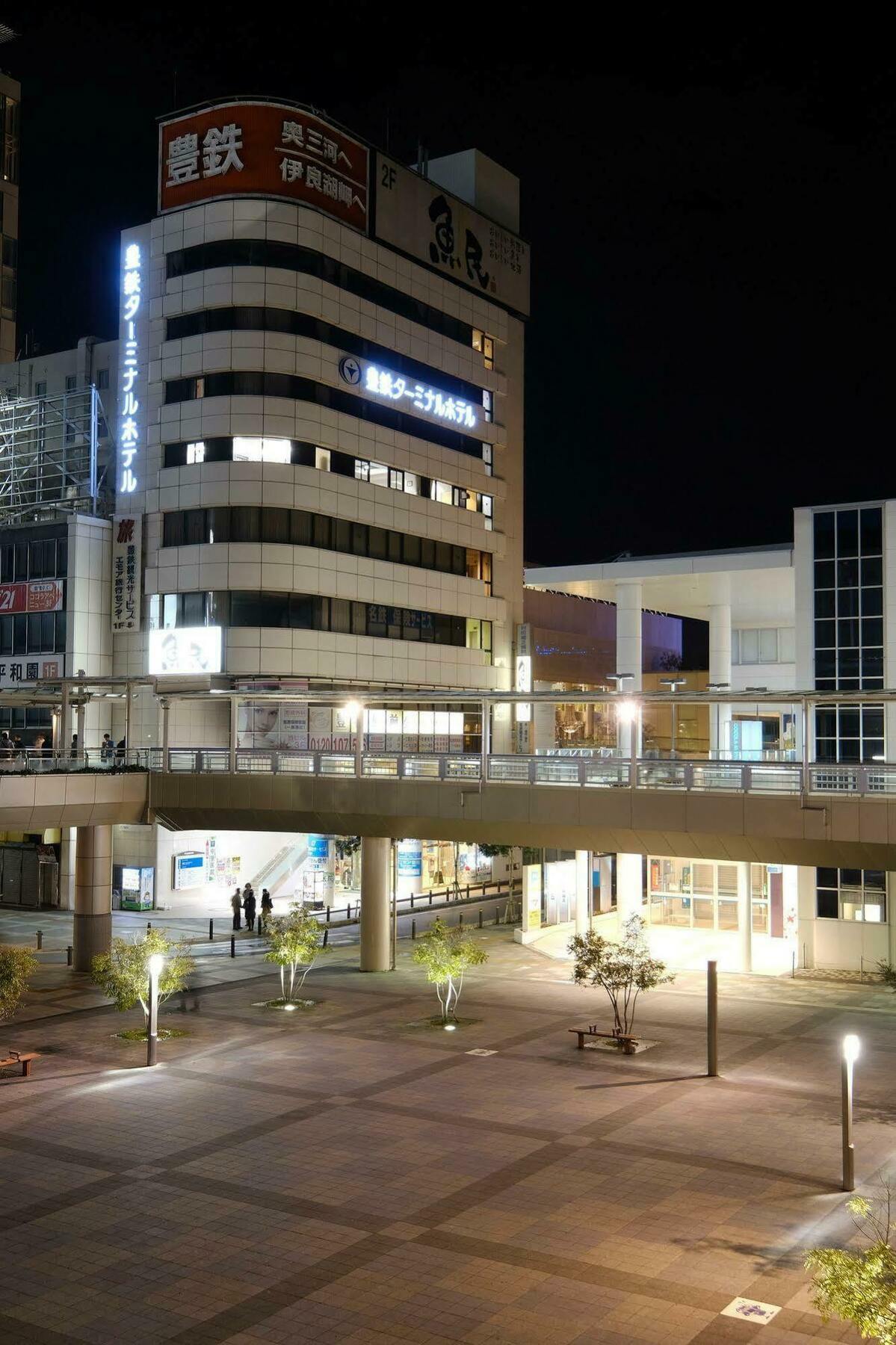 Toyotetsu Terminal Hotel Toyohashi Exterior foto